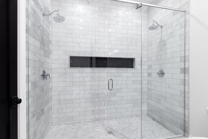 Large Format Tile Shower Design