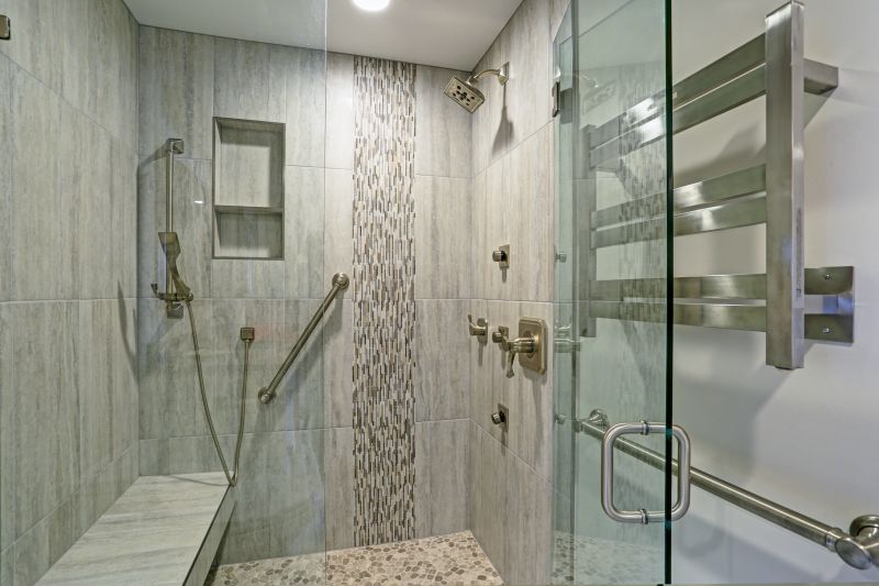 Walk-in Shower with Recessed Niches