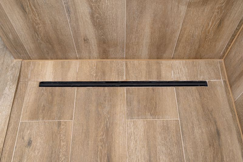 Shower with Linear Drain